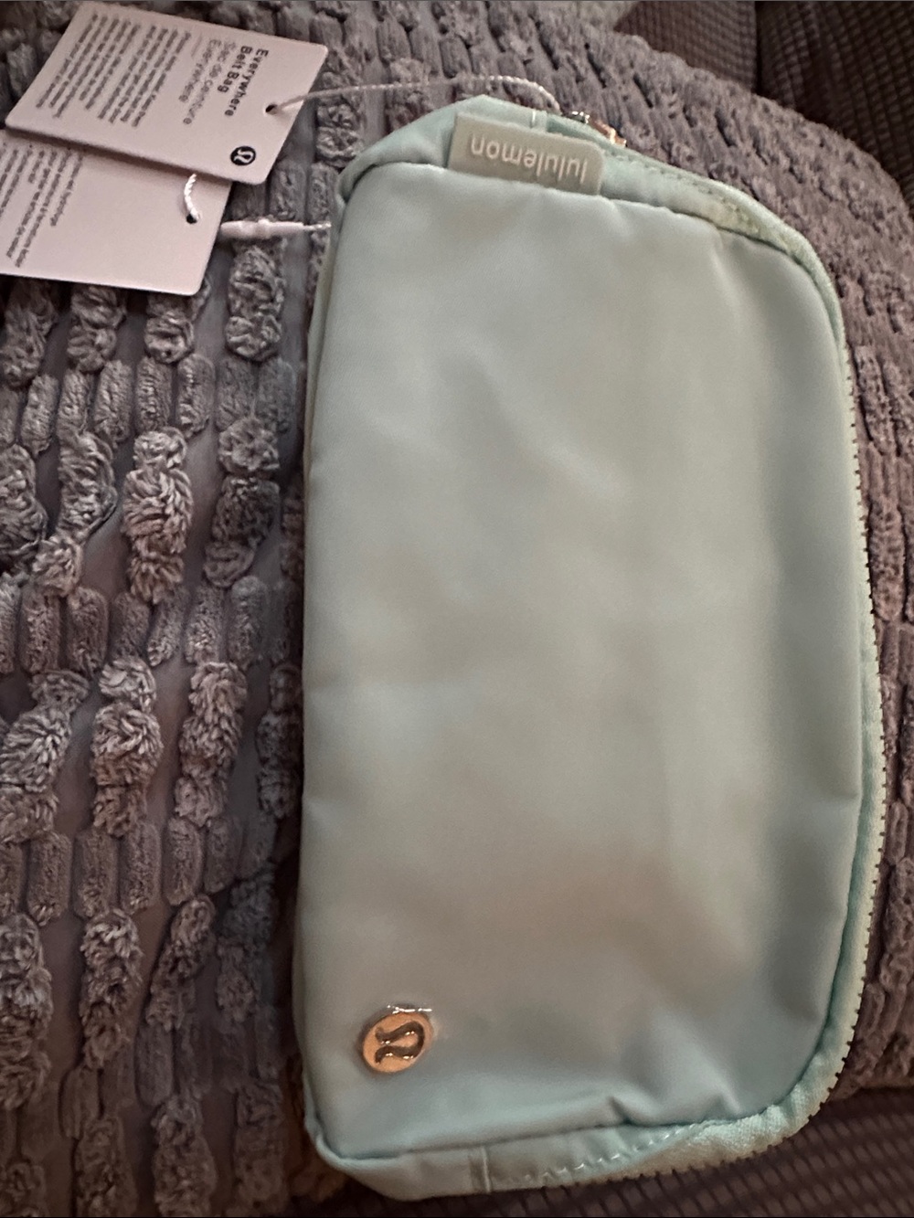 lululemon athletica light blue NWT 1L belt bag